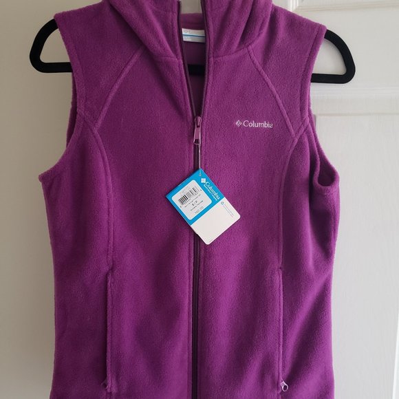 Columbia Benton Springs Hooded Vest Womens Size Small - Picture 1 of 3